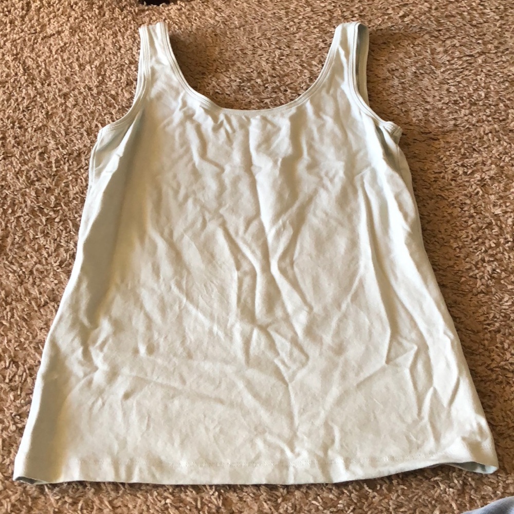 Blue Talbots undershirt/shell for sweaters